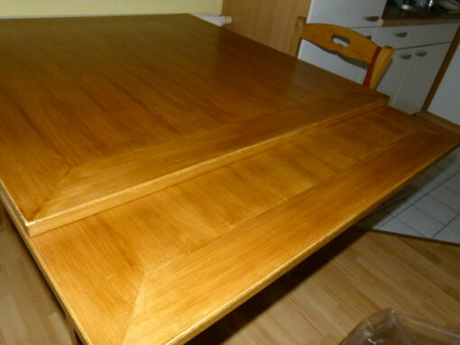 Table, 4 Chairs, Oakwood, Dining Room