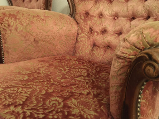 Antique Sofa Set With Armchairs, Living Room