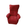 Red TV Armchair Himolla Easy Swing 7708/78N-XL