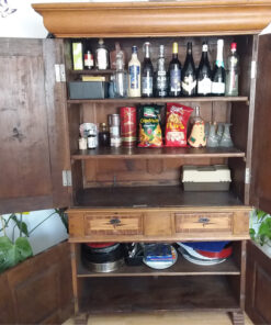 Bar Cabinet, Dining Room Cabinet, Solid Wood