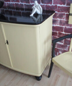 Yellow Commode, Solid Wood, Living Room