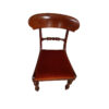 1 Restored Mahogany Wood Chairs, 19th Century