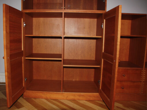 Wall Unit, Sideboard, Shelf, Vitrine, Solid Wood