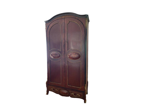 Antique Living Room Cabinet, Solid Wood