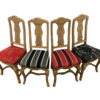 Dining Room Chairs, 4 Pcs, Pattern