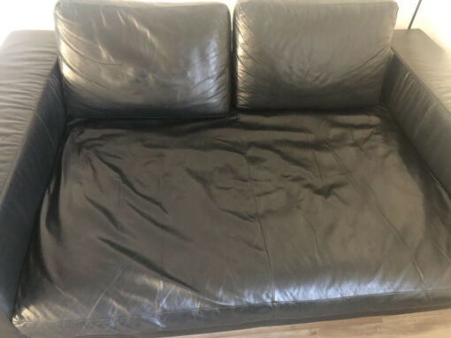 2,5-Seater, Tommy M, Designersofa, Black Leather