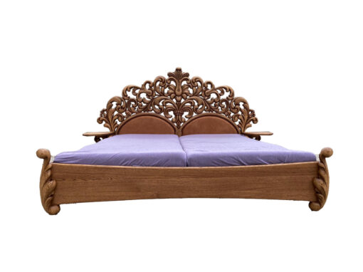 Double Bed, 180 x 200cm, Oakwood, Handmade