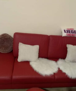 2-Seat-Sofa, 2 Armchairs, Red, Living Room