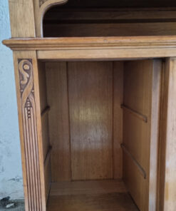 Antique Highboard, Solid Wood