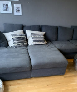 Grey Corner Sofa, Bedsofa, Storage