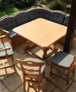 Outdoor Dining Table, Bench & Chairs