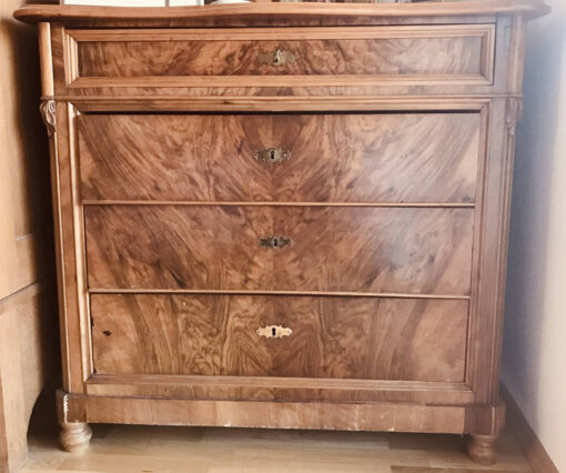 Antique Chest of Drawers, Lockable Drawers