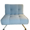 Light Blue Designer Armchair, Good Condition