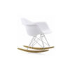 White Designer Rocking Chair, Eames/Vitra