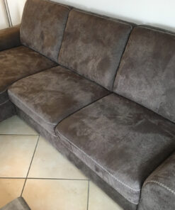 Grey Corner Sofa, Oakfeet, Living Room