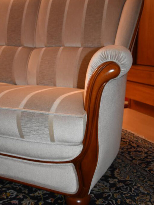 2-Seat Sofa, 60s, 70s, Grey, Midentury