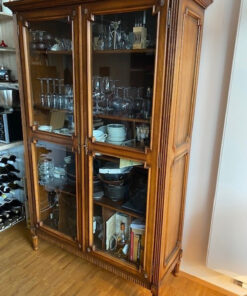 Display Cabinet, Bookcase, Oak Wood
