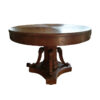 Heavy Round Dining Table, Solid Wood, Woodlover