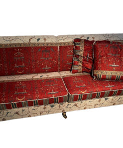 3.5 Seat Sofa, Red, Pattern, XXXLutz, 3 Pillows