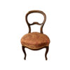 Antique Upholstered Dining Room Chair, Solid Wood