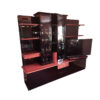Set of 2 Black Display Cabinets, Dall Ágnese