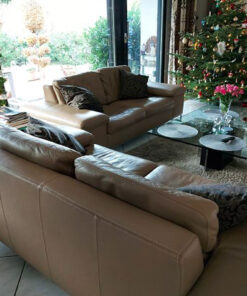 2 Leather Sofas, Michalke, Living Room