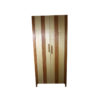 Handmade 2-Door-Cabinet, Solid Maple & Pear Wood