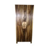 Handmade 2-Door-Cabinet, Solid Walnut Wood
