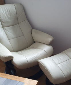 Armchair, 2 2-Seat-Sofas, Leather, White