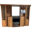Living Room Wall Unit, Solid Wood, Vitrine