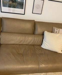 MONDO HOYA Sofa, Leather, Grey