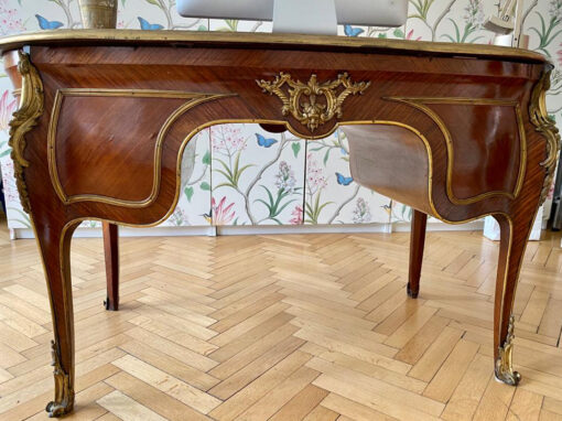 19th Century, Desk, Oakwood and Rosewood