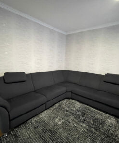 Dark Grey Corner Sofa, Family Sofa
