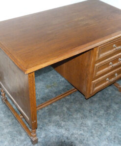 Desk, Oakwood, 70s, Midcentury