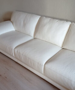 Family Sofa, Cremewhite, Leather