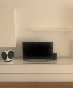 White Wall Unit, Living Room, TV-Lowboard