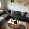 Corner Sofa, Dark Grey, Living Room