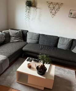 Corner Sofa, Dark Grey, Living Room