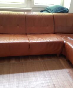 Red Buffalo Leather Sofa Suite