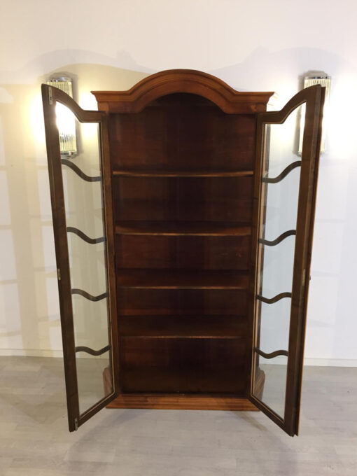 Antique Wood Display Cabinet