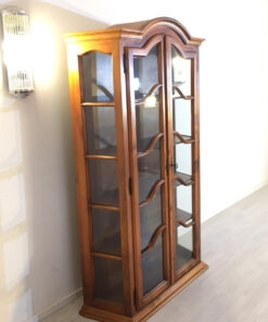 Antique Wood Display Cabinet
