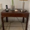 Antique Side Table Made Of Mahogany Wood