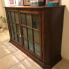 Antique Display Cabinet/Commode Made Of Solid Wood