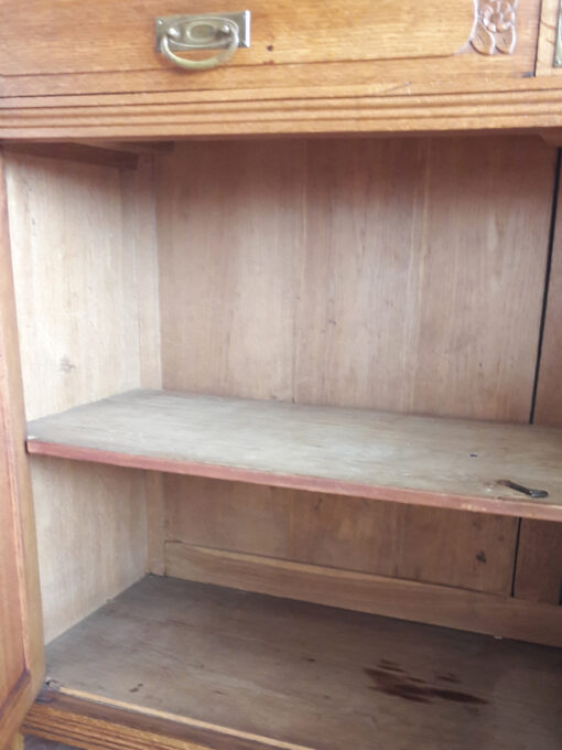 Cabinet, Made Of Solid Wood, From the Jugendstil-Era
