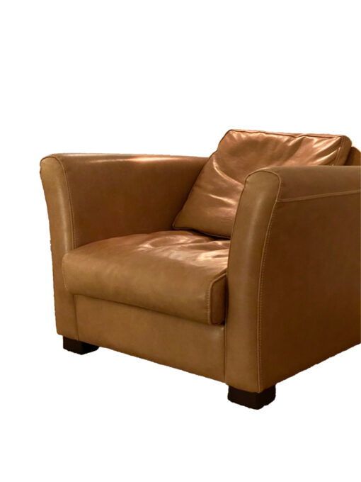 High Quality Luxus Leather Armchair - Baxter Diner