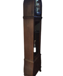Art Deco Longcase Clocks, Made Of Solid Wood, 2 Weights
