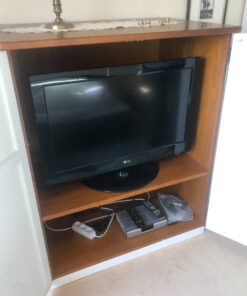 Entertainment Cabinet, Made Of Solid Wood