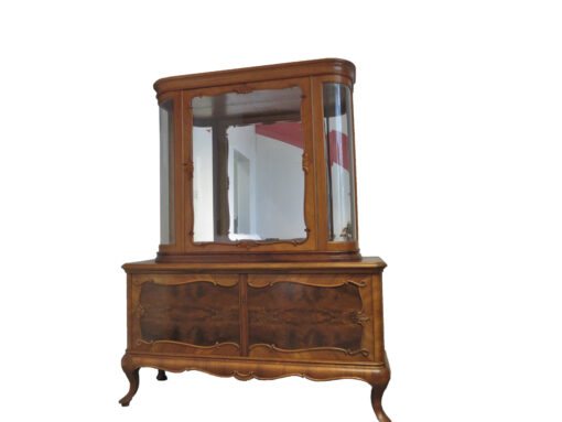 Handmade Antique Display Cabinet, Made Of Solid Wood