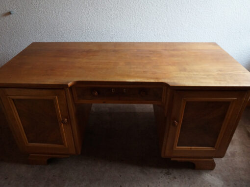 Handmade Wood Desk, Lockable Drawer, Solid Writing Surface