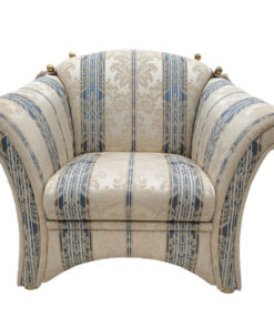 High-Quality Sofa Suite, English Country Style, Striped Pattern, Vintage